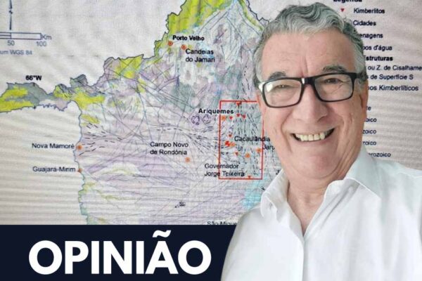 Bumbum pra lua: chumbo, cobre, manganês e zinco são  riquezas que o rondoniense ainda não vê