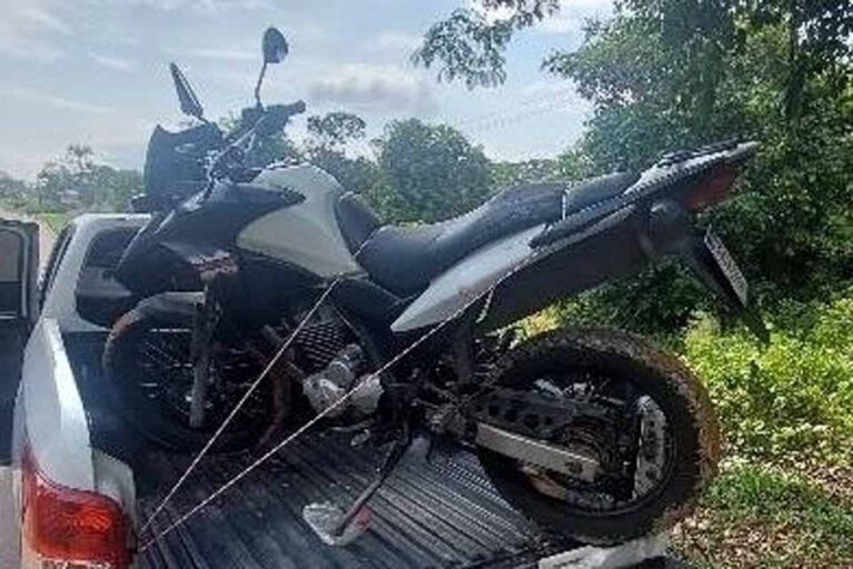 Motocicleta furtada é recuperada pelo 1º BPM em Porto Velho