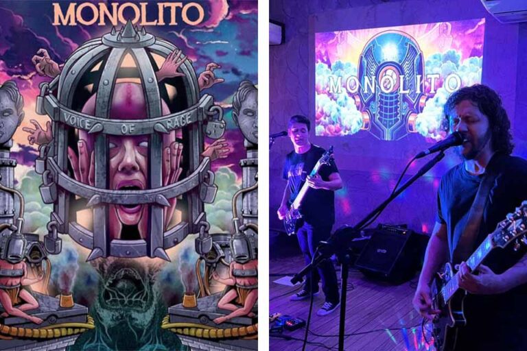 Banda Monolito celebra dois anos do álbum Voice Of Rage com show gratuito em Ariquemes
