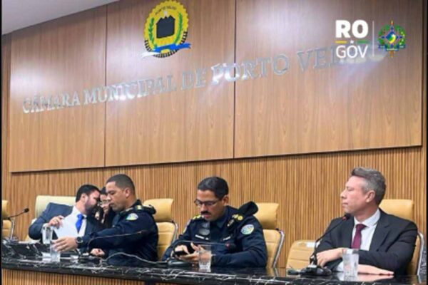 Polícia Civil participa de audiência sobre segurança pública no centro de Porto Velho