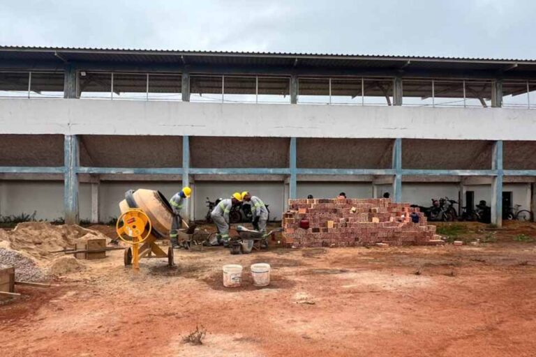 Revitalização do Complexo João Saldanha avança em Guajará-Mirim