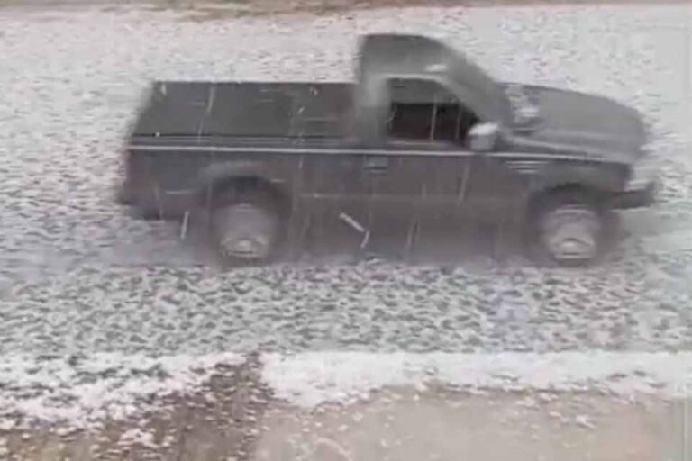 Queda de granizo atinge mais de 34 mil pessoas em Erechim