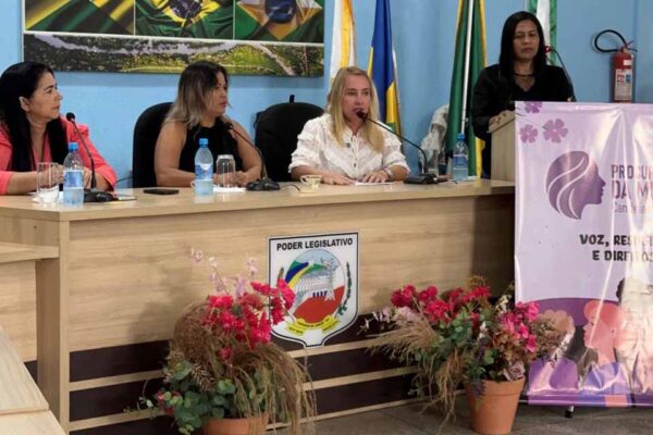 Ieda Chaves acompanha inauguração da Procuradoria da Mulher em Candeias do Jamari