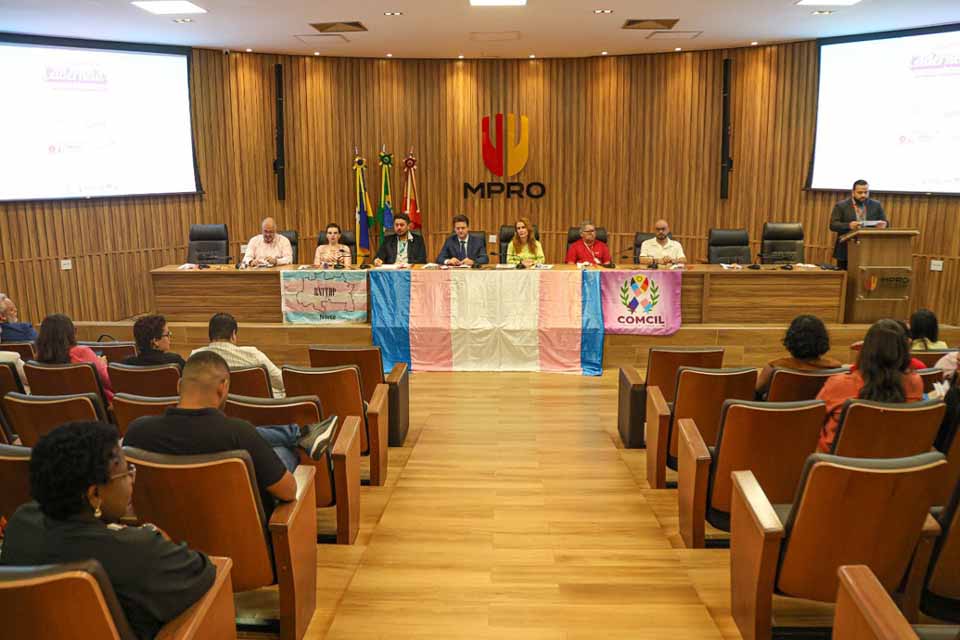 MPRO participa do lançamento da Caderneta de Saúde da Pessoa Trans em Porto Velho