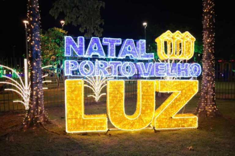 Porto Velho libera patinação no gelo gratuita na Vila Natalina neste sábado