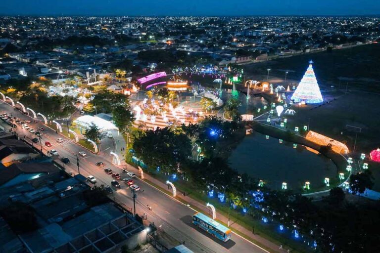 Natal no Parque da Cidade terá árvore de 36 metros e novas atrações em Porto Velho