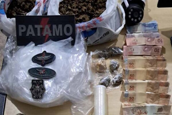 Polícia Militar apreende mais de 1,4 kg de drogas em residência em Espigão do Oeste