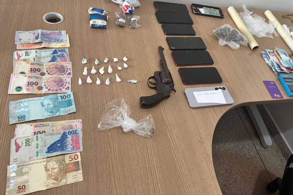 Forças de segurança realizam operação integrada e cumprem sete mandados na região central de Rondônia