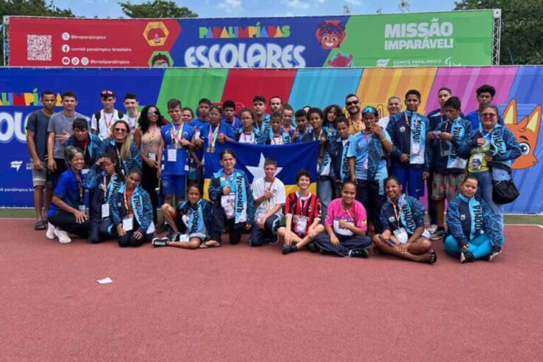 Rondônia fecha primeiro bloco das Paralimpíadas Escolares com 24 medalhas