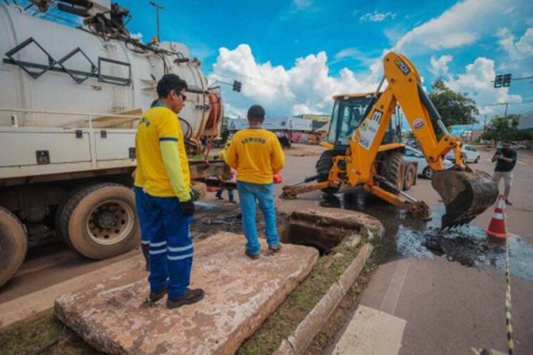 Ações de drenagem reforçam preparação de Porto Velho para o período chuvoso
