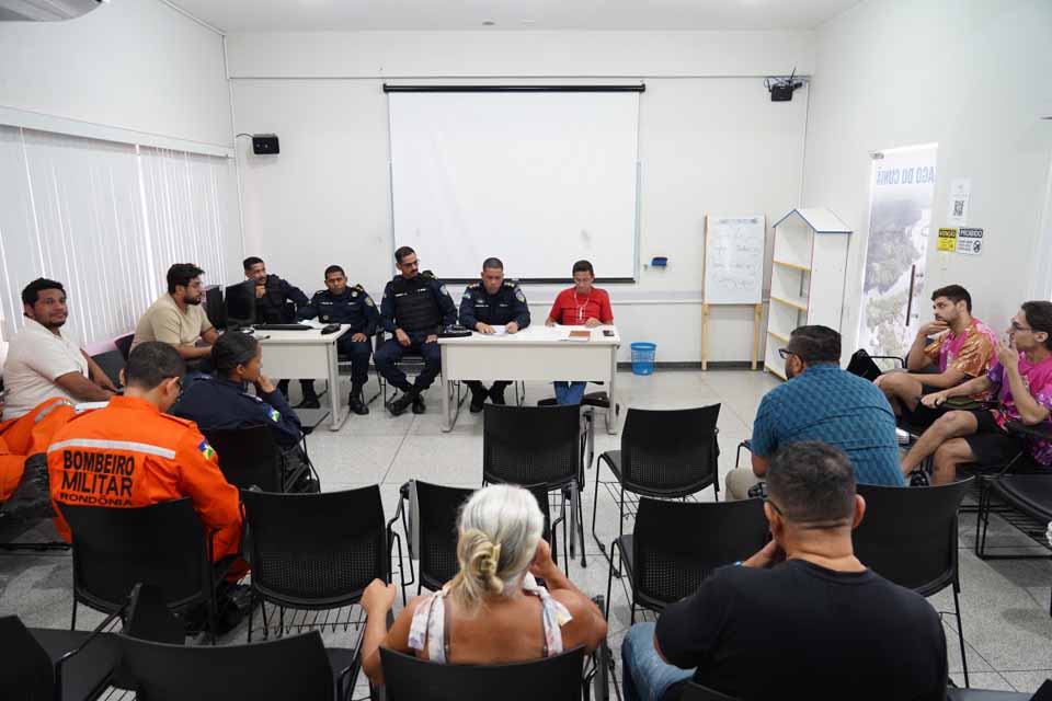 Reunião define estratégias de segurança para o carnaval 2026