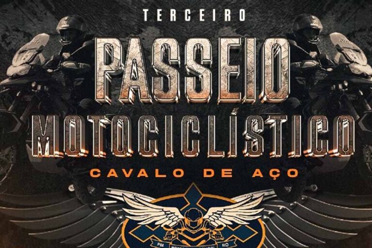 Terceiro Passeio Motociclístico da Polícia Militar de Rondônia será realizado no sábado, dia 22