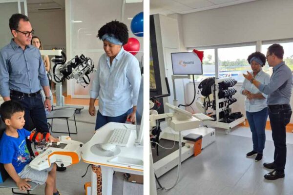 Sílvia Cristina apresenta Centro de Reabilitação Dream da Amazônia ao vice-governador Sérgio Gonçalves