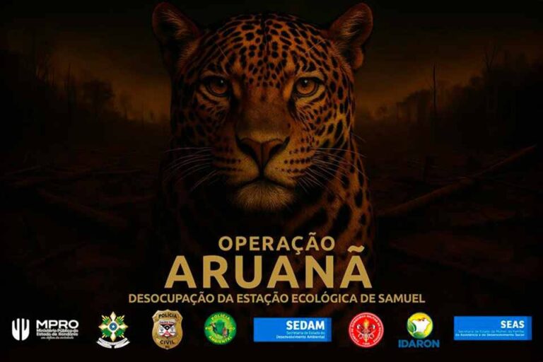 MPRO conduz ação de retirada de ocupantes na Estação Ecológica de Samuel