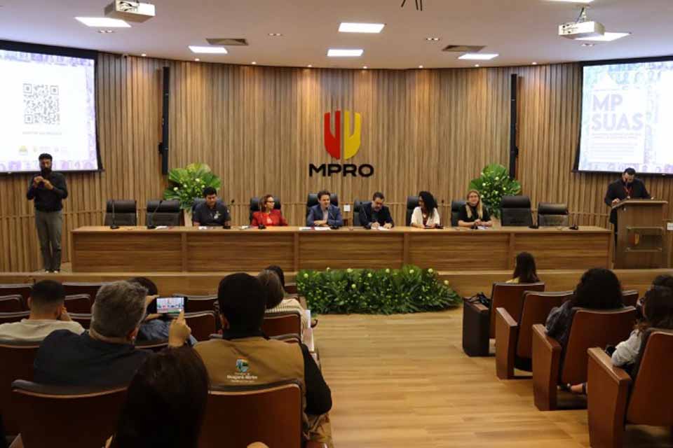 Ministério Público de Rondônia reúne representantes para discutir ações do Projeto MP-SUAS