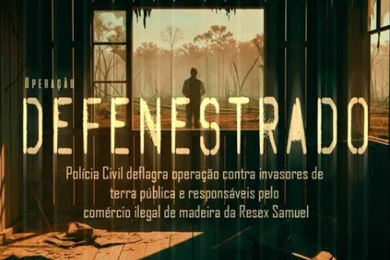 Polícia Civil deflagra Operação Defenestrado para apurar exploração ilegal em área de preservação