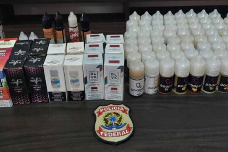Polícia Federal realiza diligências em operação que apura contrabando de cigarros eletrônicos