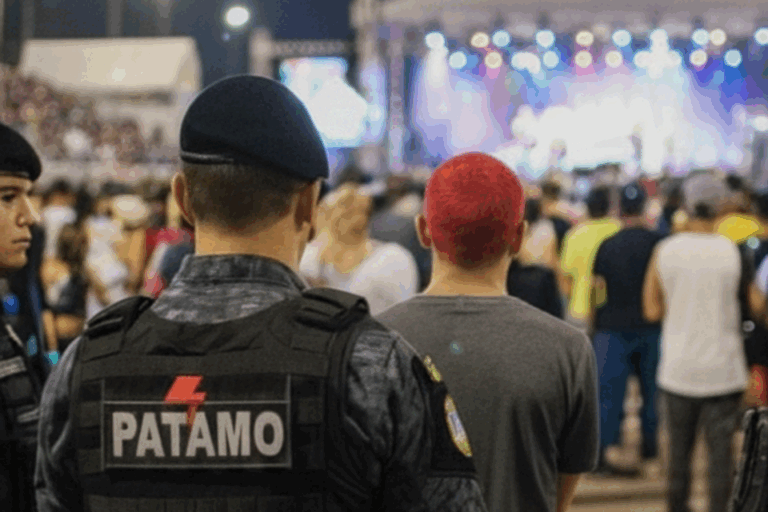 PMRO cumpre mandado de busca e apreensão contra menor no Bumbódromo durante o Duelo na Fronteira 2025
