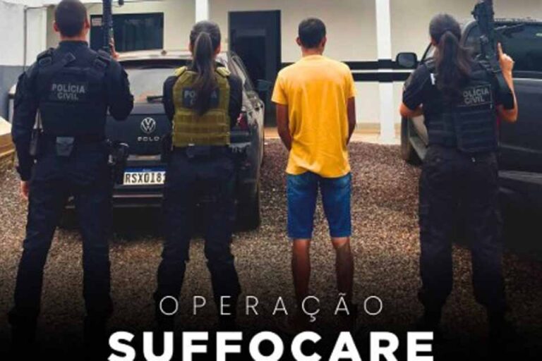 Polícia Civil executa segunda etapa da Operação “Suffocare” em São Francisco do Guaporé