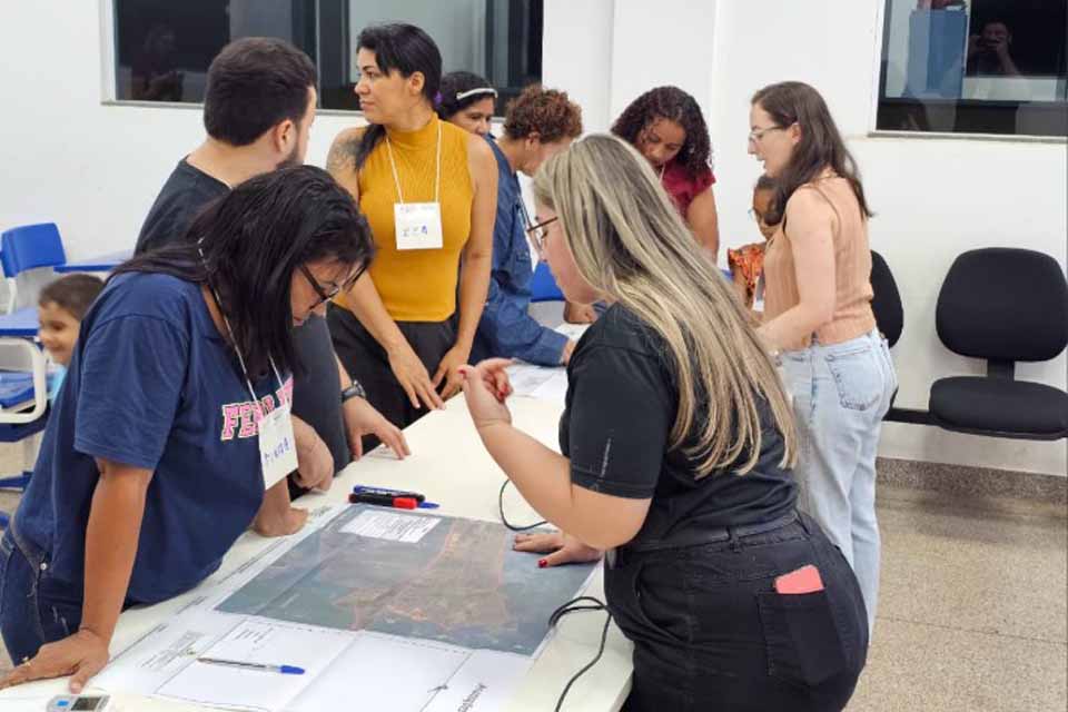 <div style="
                font-size: 18px;
                font-weight: bold;
                color: #0073aa;
                margin-bottom: 5px;
                text-transform: uppercase;
            ">INSCRIÇÕES ABERTAS</div>Prefeitura convida população para debater planejamento urbano e efeitos das mudanças climáticas em Porto Velho