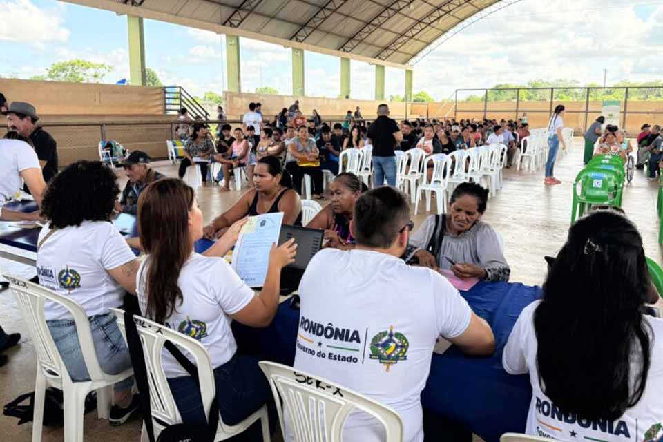 Novo Horizonte d’Oeste recebe nova etapa do Rondônia Cidadã no distrito de Migrantinópolis