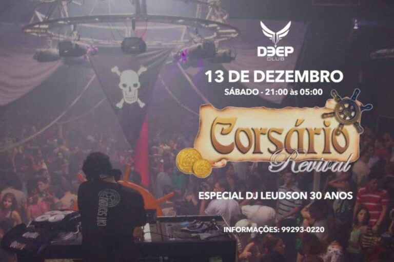 Corsário Revival celebra carreira de Leudson em evento na Deep Club em Porto Velho