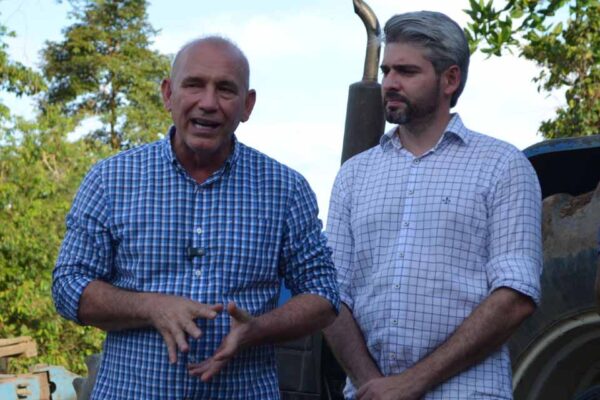 Distribuição de calcário fortalece produção rural em Machadinho do Oeste