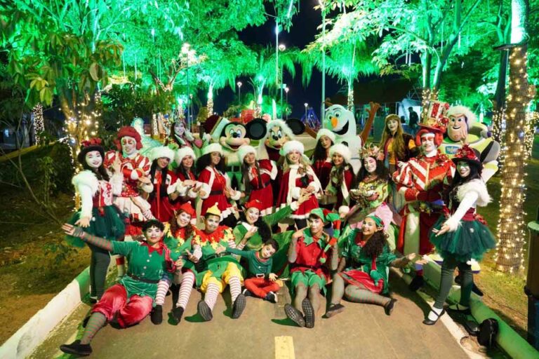 Natal de Luz no Parque da Cidade alcança 456 mil visitantes em menos de um mês