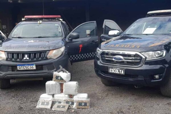 Operação integrada apreende 33 quilos de drogas, arma e munições na zona rural de Cacoal