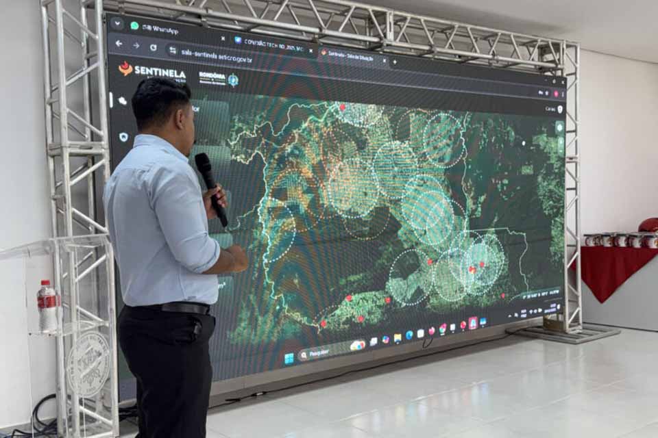 <div style="
                font-size: 18px;
                font-weight: bold;
                color: #0073aa;
                margin-bottom: 5px;
                text-transform: uppercase;
            ">PROGRAMA SENTINELA</div>Sala de Situação fortalece resposta a incêndios e amplia monitoramento ambiental em Rondônia