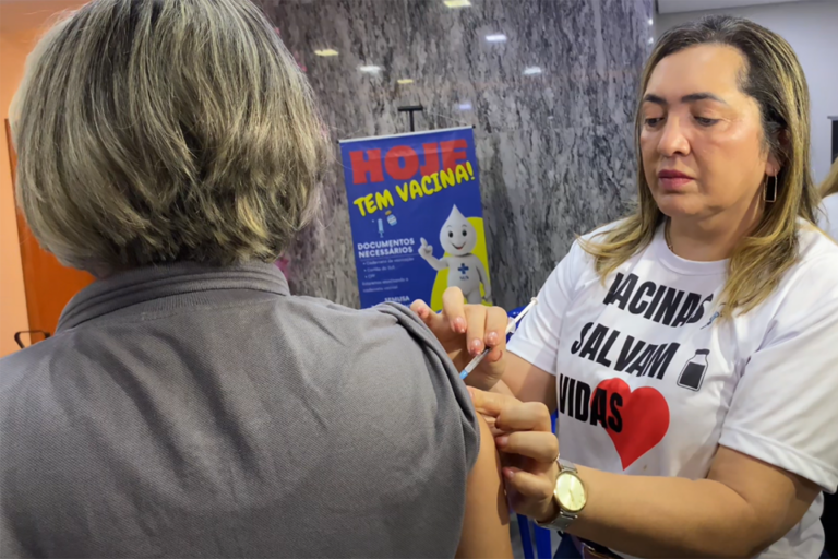 Cobertura da vacina contra gripe fica em 14,41% em Porto Velho apesar de mais de 341 mil doses aplicadas em 2025