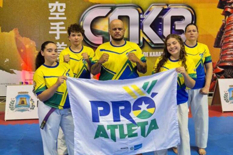 Rondônia registra nove medalhas no Brasileiro de Karatê com apoio do Pró-Atleta