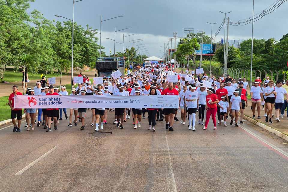 MPRO integra caminhada sobre adoção realizada em Porto Velho