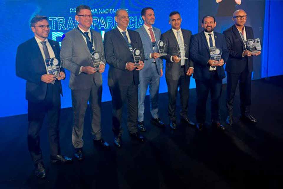 MPRO é certificado com Selo Diamante de Transparência Pública em evento da Atricon