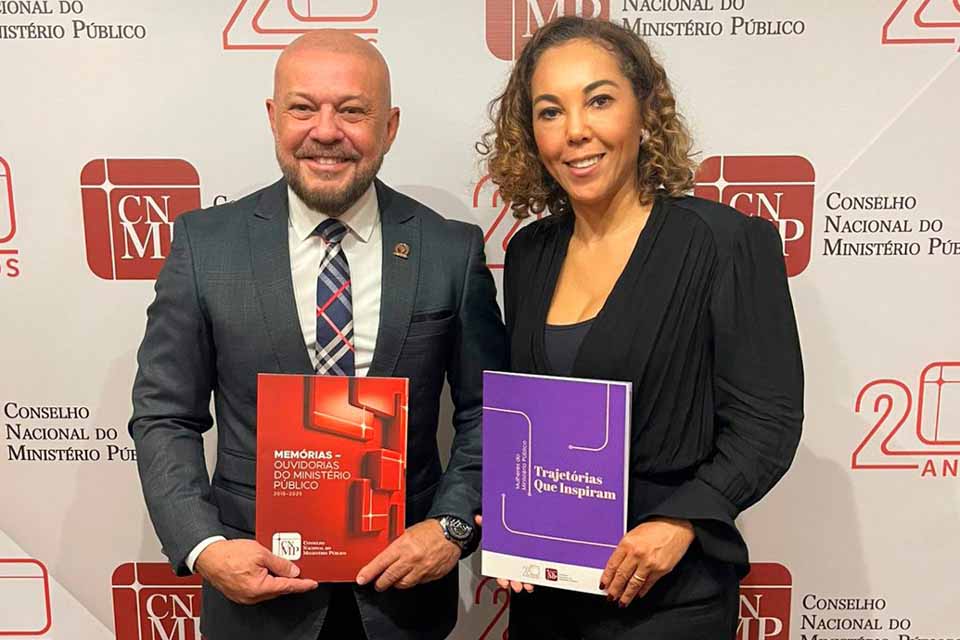 MPRO recebe homenagem da Ouvidoria Nacional do Ministério Público em evento realizado em Brasília