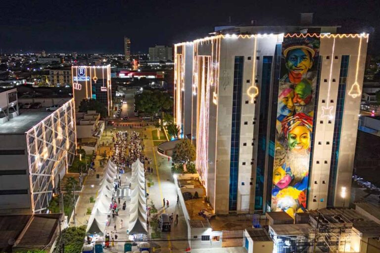 MPRO realiza acendimento das luzes natalinas no evento “Luzes da Nossa Terra” em Porto Velho