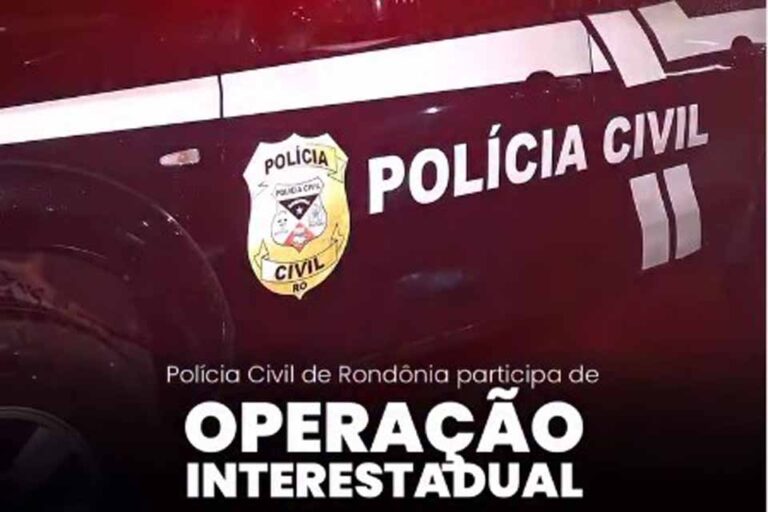 Polícia Civil de Rondônia integra operação que prende sete investigados em três cidades