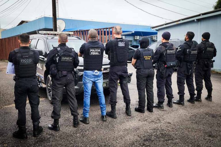 Operação Abscício cumpre mandados e mira estrutura de facção criminosa em Porto Velho