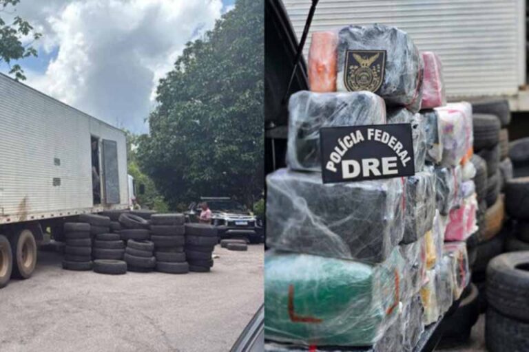 PF prende homem com 110 kg de drogas transportadas pela BR-364