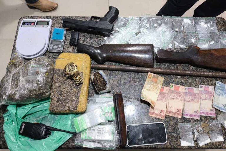 Polícia Militar identifica chácara usada para guardar droga relacionada à apreensão de 132 quilos em Cacoal