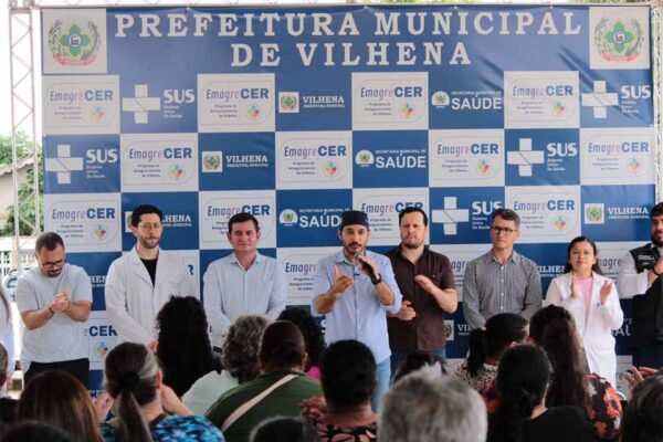 Fernando Máximo e Prefeitura de Vilhena lançam programa EmagreCER com Mounjaro gratuito e atendimento multidisciplinar