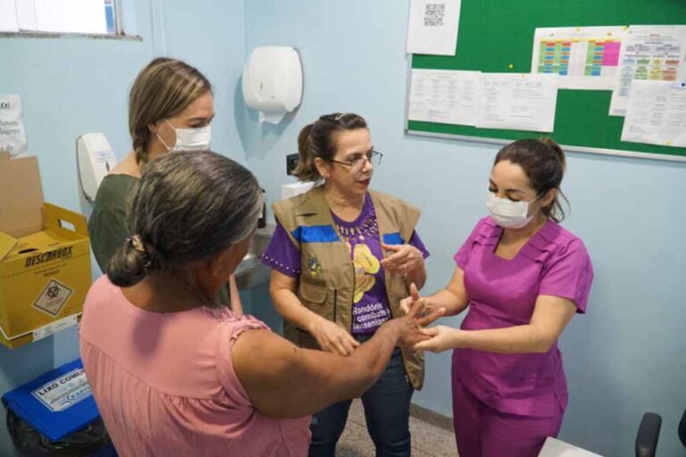 Sesau reforça ações do Janeiro Roxo e orienta população sobre hanseníase em Rondônia