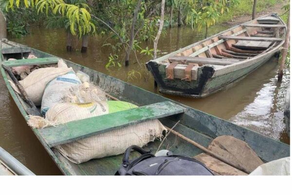 Fiscalização ambiental em RO apreende mais de 18 mil metros de redes ilegais durante o defeso