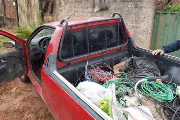 PM de Rondônia prende suspeito após tentativa de fuga e apreende objetos de procedência duvidosa em Vilhena