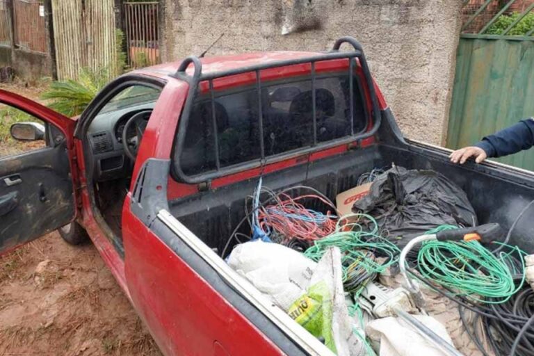PM de Rondônia prende suspeito após tentativa de fuga e apreende objetos de procedência duvidosa em Vilhena