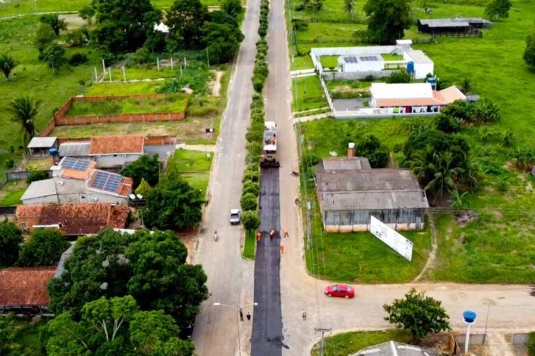 Governo de RO executa microrrevestimento em 4 km da RO-464 e melhora tráfego em Tarilândia