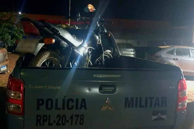 Menor é apreendido com motocicleta furtada durante ação policial em Guajará-Mirim