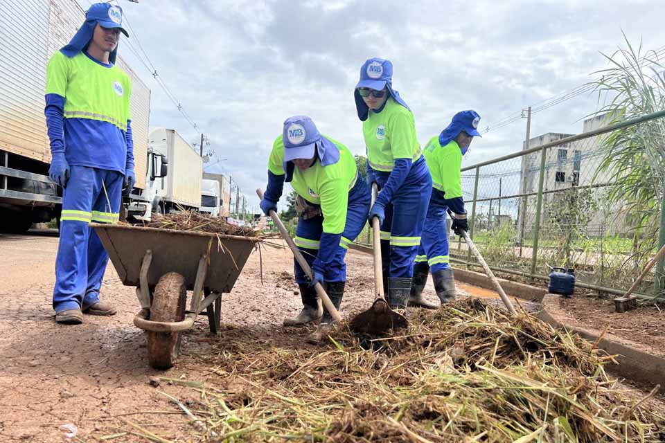 <div style="
                font-size: 18px;
                font-weight: bold;
                color: #0073aa;
                margin-bottom: 5px;
                text-transform: uppercase;
            ">SERVIÇOS URBANOS</div>Mutirão da Prefeitura de Porto Velho promove limpeza e revitalização no Residencial Morar Melhor