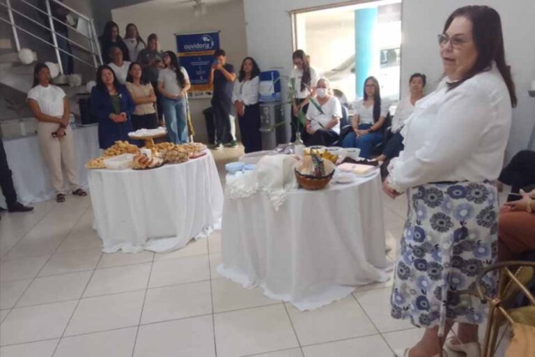 Servidores da Semias participam de encontro sobre saúde mental durante campanha Janeiro Branco em Porto Velho