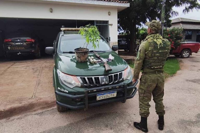 Operação Madeira-Mamoré apreende arma de guerra, granadas e drogas em Guajará-Mirim